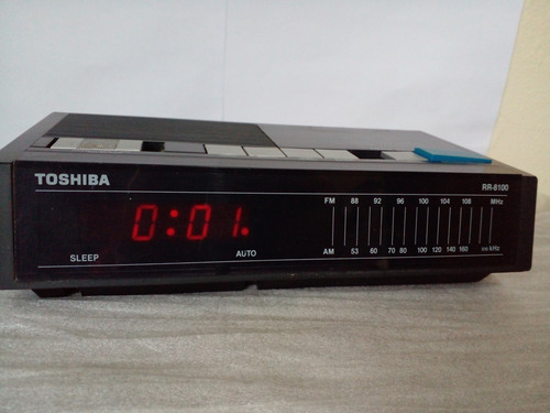 Radio Relógio Toshiba Antigo (Usado)