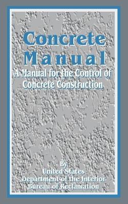 Libro Concrete Manual - United States Department Of The I...