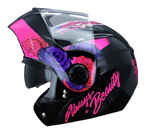 Imagen 6 de 6 de Casco Para Niño Niña Infantil Ghira Abatible Certificado Dot