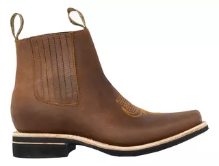 Botas Vaqueras Para Hombre Café