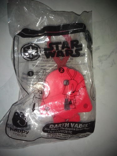 Star Wars Mcdonald's Happy Meal Llavero Darth Vader (Usado)