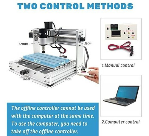 Cnc Pro Max Maquina Enrutadora Eje Control Sin Conexion