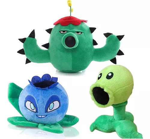4 Peças De Brinquedo De Pelúcia Plants Vs Zombies, Jogo Pvz