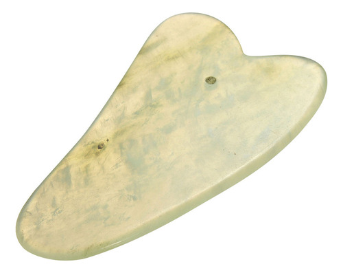 Mesa De Masaje Facial Jade Gua Sha Para Terapia Natural