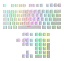 Comprar Juego De Teclas Pbt Pudding Para Teclados Mecánicos, 108 Tec