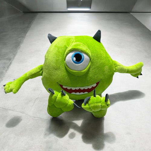 Peluche Mike Wazowski Monster Inc Monstruo Verde Un Ojo
