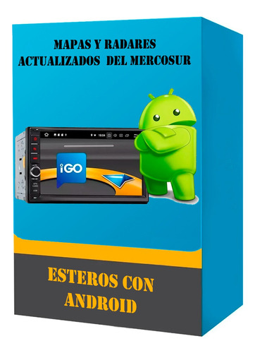 Actualizacion Gps Estereos Android Igo Mapas Del Mercosur