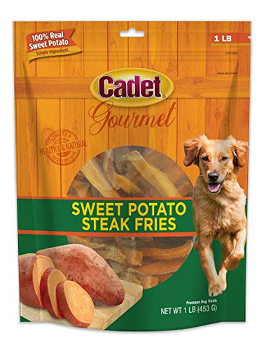 Cadet Gourmet Sweet Potato Fries Dog Treats - Saludable Y Na