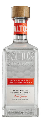 Tequila Blanco 100% Olmeca Altos Citrus 700ml