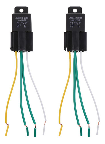 2x40a 12vdc De Conmutación De 4 Piezas Nomally Closed Relay