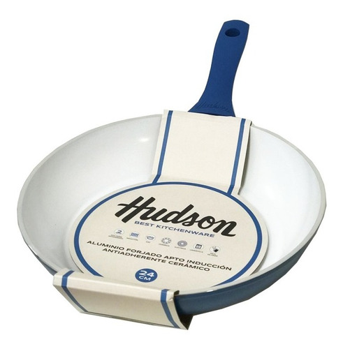 Sarten 24cm Antiadherente Cerámico Hudson Silmar