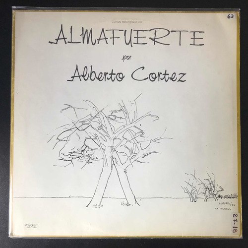 Vinilo Alberto Cortez Almafuerte Che Discos