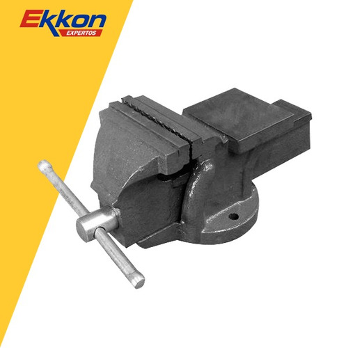 Morsa De Banco Fija Kommberg N 5 Taller 128mm C/ Yunque
