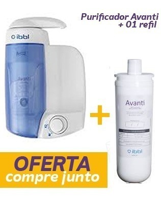 Filtro Purificador De Água Avanti Ibbl + Refil Extra Oferta