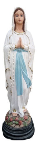 Virgen De Lourdes De 60 Cm Blanco