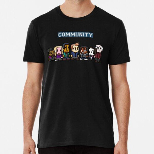 Remera The Pixel Community Algodon Premium