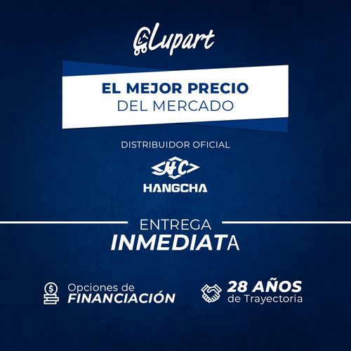 Autoelevador Diesel 0 Hs Hangcha 2.5 Tn Serie X