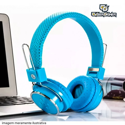 Imagem 6 de 7 de Fone De Ouvido Headphone Branco B-05 Sem Fio Bluetooth