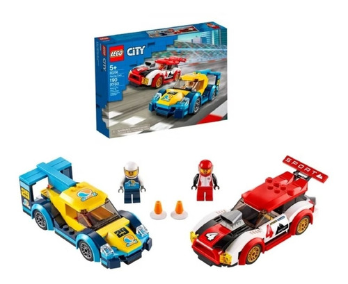 Lego City Rancing Cars (190 Piezas)