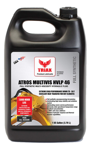 Triax Atros Multivis Hvlp 46 Aceite Hidráulico Sintético Com