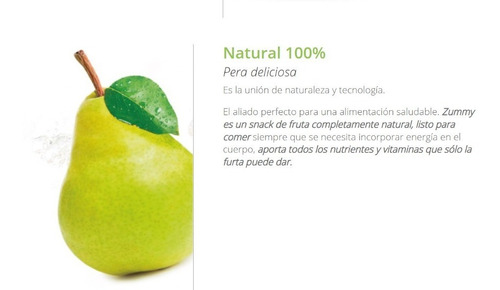 Imagen 2 de 3 de Snack Saludable - Zummy Mix Frutal Pouch X 110 Gramos