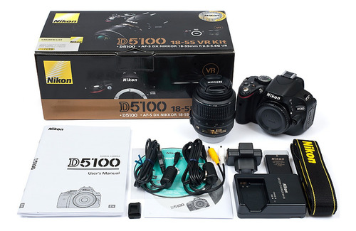 Imagem 10 de 10 de Câmera Digital Nikon D5100 Dslr Com Lente Af-p Dx 18-55mm Vr