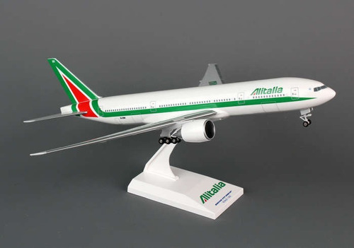 Avión Alitalia B777-200 Skymarks Con Tren Aterrizaje 1:200