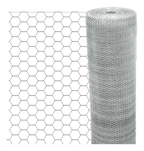 Malla Acero Galvanizado Hexagonal 25 Mmx1.20 M Fiero 44657