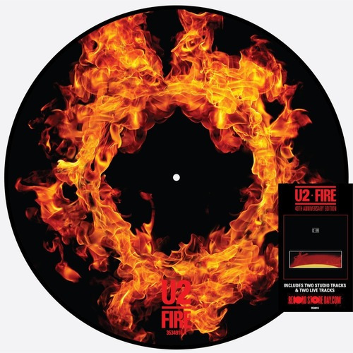 U2 Fire Lp Picture Vinyl Rsd2021