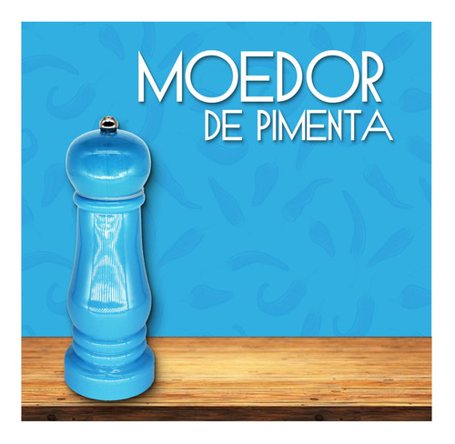 Imagem 5 de 7 de Kit 2 Moedor Pimenta E Sal Temperos Triturador Alho Cozinha