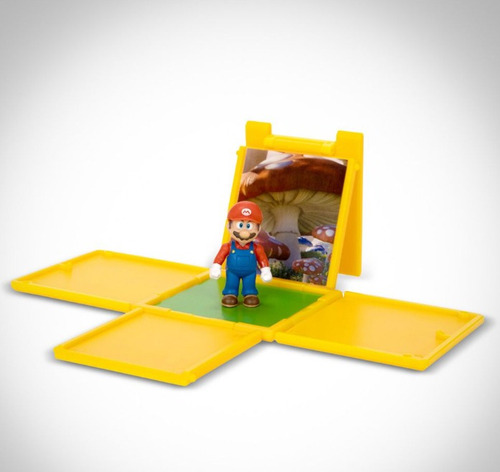 Mario Bros Movie Mario Escenario Figura 3cm (Usado)