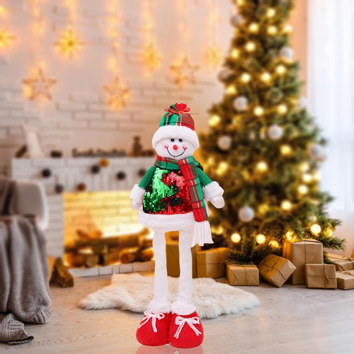 A Muñeco De Navidad Estirable, Figura De Muñeco De Nieve L