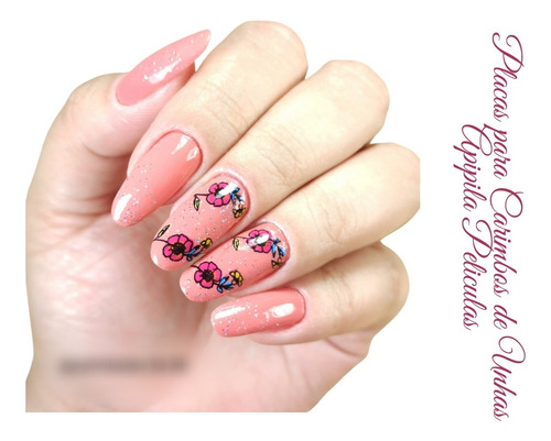 Placae Para Carimbo De Decoração De Unhas Peliculas X