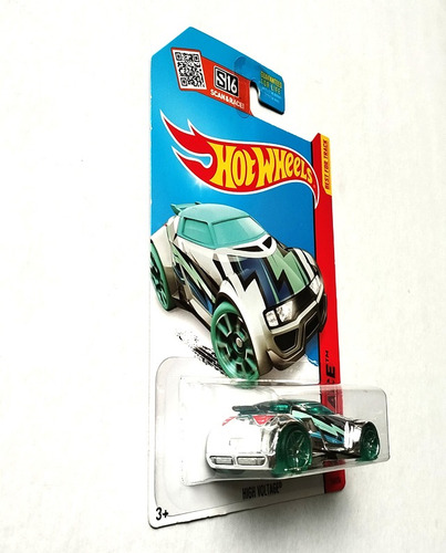 Hot Wheels High Voltage Año 2015 Variante Rines Cromado (Usado)