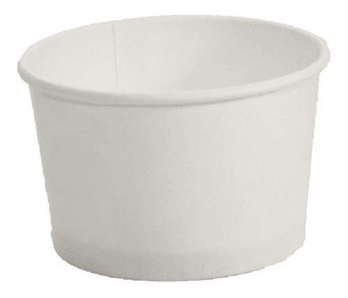 Vaso De Papel Para Helado  4oz, 1000 Piezas