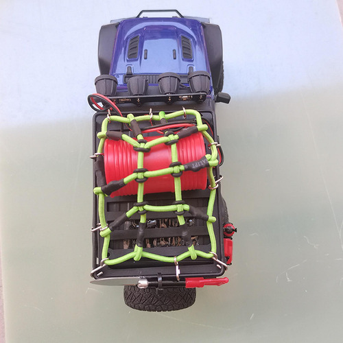 6x Rc Decoración Del Techo Del Coche, Red De Verde