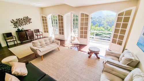 Imagem 8 de 30 de Casa Triplex À Venda! 6 Quartos, 3 Vagas, Piscina, Vista Cristo - Gávea - Rio De Janeiro - 37341