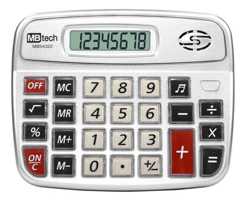 Calculadora Eletrônica 8 Dígitos