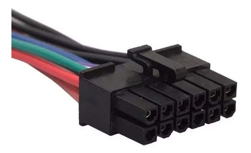 Imagen 3 de 5 de Cable Atx 24pin Hembra A 12pin Macho Acer Q87h3