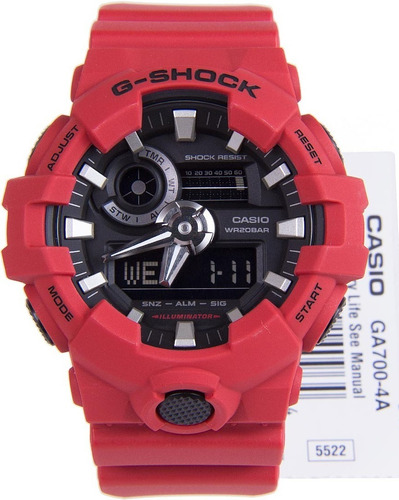 Imagen 1 de 7 de Reloj Casio G-shock Ga-700-4a - 100% Original En Caja
