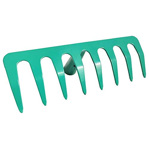 Cabeza De Rastrillo De Jardín Mini De 8 Dientes Niños...
