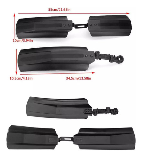 Guardabarros Pinxuan Fender Fat Bike Fender