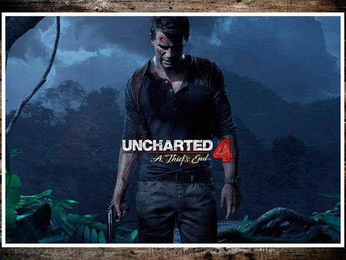 Poster Juego Uncharted 4 47x32cm 250grms