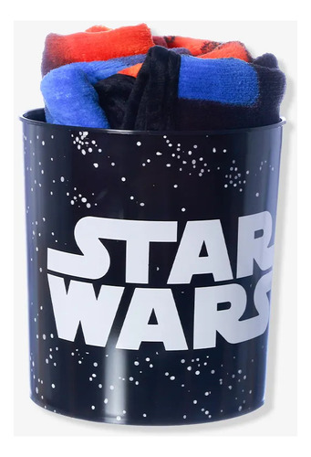 Kit Balde Pipoca Com Manta Star Wars Zona Criativa