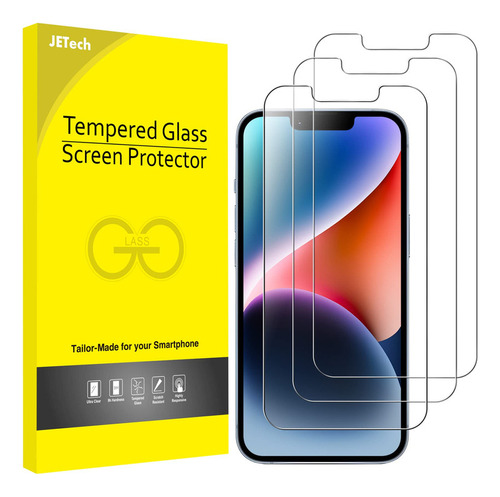 Jetech Protector De Pantalla Para iPhone 14 De 6,1 Pulgadas,