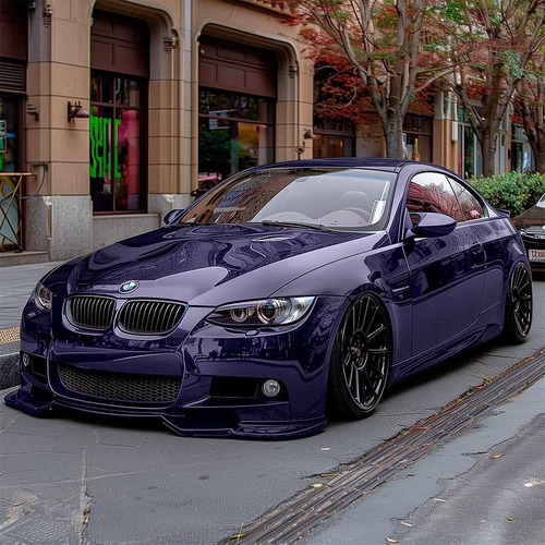 Vinil Automotriz Full Wrap Purple Midnight Metallic 1,52x18 Color Midnight Purple