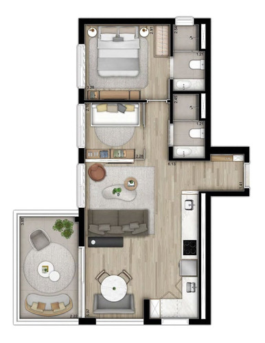 Imagem 14 de 14 de Apartamento À Venda No Bairro Sumaré - São Paulo/sp - O-8707-25163