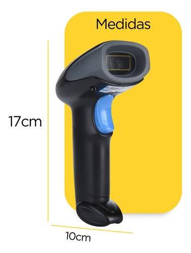 Leitor De Código De Barras 2d 1d Usb Pc E Celular Qr Code
