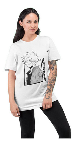 Polera Femenina De Katsuki Bakugo