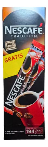 Café - Nescafé Tradición Sachet 96 Unidades